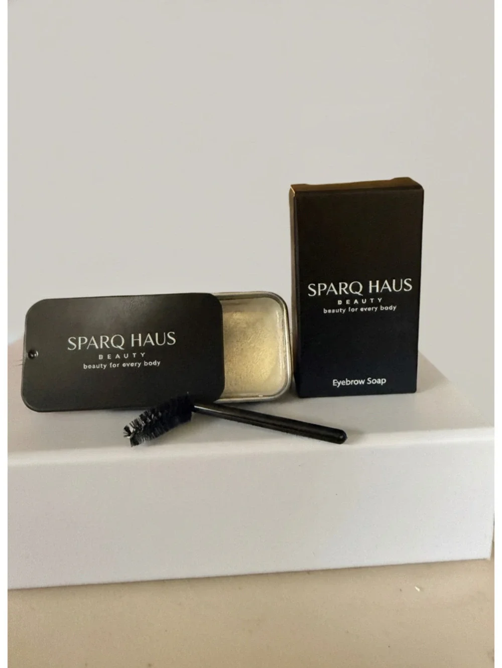 Sparq Haus Beauty Eyebrow Soap with Brush - Waterproof Long Lasting Styling